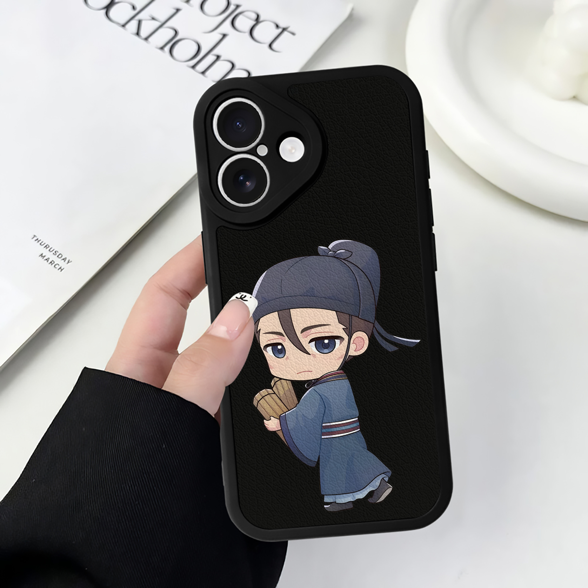 薬屋のひとりごと The Apothecary Diaries 【iPhone 16シリーズ対応】シリコンスマホケース（レザー調） 材質：シリコン